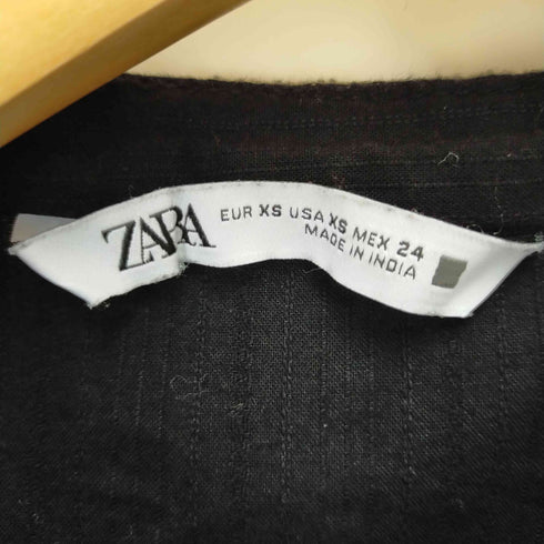 ザラ ZARA レースコンビ シャツブラウス レディース XS