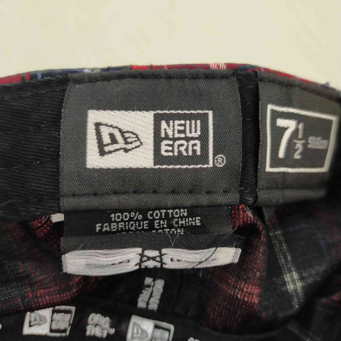 ニューエラ NEW ERA タータンチェックキャップ メンズ 7 1/2