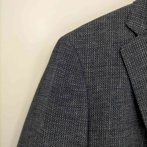 アクアスキュータム AQUASCUTUM ウール混 2B テーラードジャケット メンズ