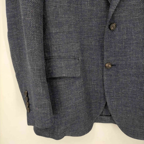 アクアスキュータム AQUASCUTUM ウール混 2B テーラードジャケット メンズ