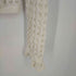 ザラ ZARA RUFFLED POINTELLE KNIT CARDIGAN レディース import:L