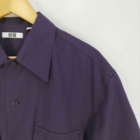 ユニクロユー UNIQLO U オーバーサイズワークシャツ メンズ JPN:M