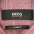 ヒューゴボス HUGO BOSS SLIM FIT ウィングカラー 長袖シャツ メンズ US:38