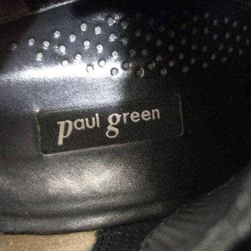 ポールグリーン PAUL GREEN サイドジップ ローカットスニーカー レディース UK:3