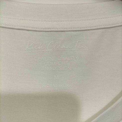 グローバルワーク GLOBAL WORK クルーネック リッチクリーンプリントTシャツ レディース JPN:M