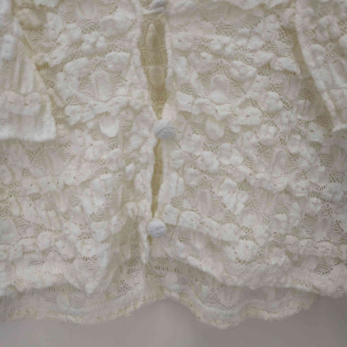リリーブラウン Lily Brown フリルレースラッフルカラーブラウス レディース ONE SIZE