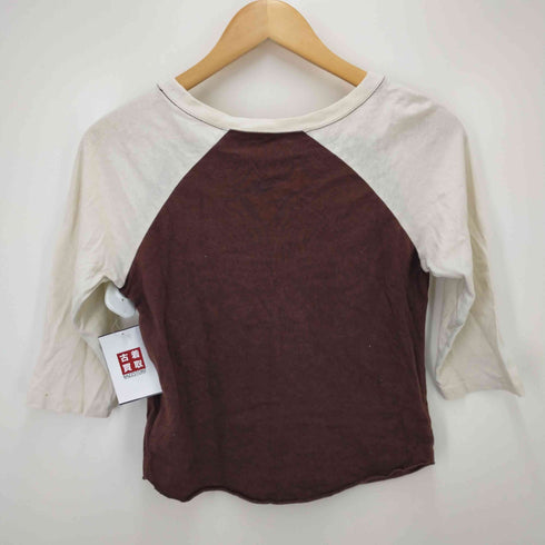 マウジー moussy RAGLAN Tシャツ レディース FREE