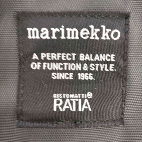 マリメッコ marimekko BUDDY バックパック Ristomatti Ratia レディース