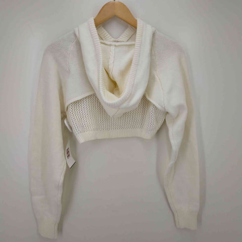 ACLENT アクレント Short crochet knit hoodie レディース FREE