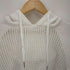 ACLENT アクレント Short crochet knit hoodie レディース FREE