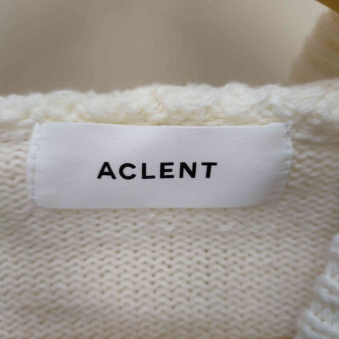 ACLENT アクレント Short crochet knit hoodie レディース FREE