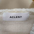 ACLENT アクレント Short crochet knit hoodie レディース FREE