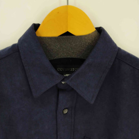 コヴィントン Covington フラップポケットスウェード L/S シャツ メンズ import:M