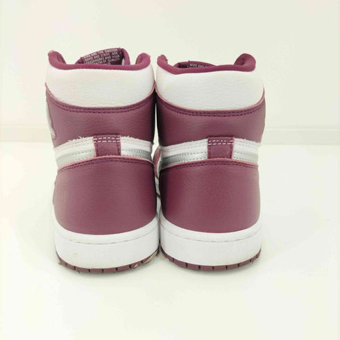 ナイキ NIKE 2021AW AIR JORDAN 1 RETRO HIGH OG BORDEAUX/METALLIC SILVER-WHITE メンズ JPN:28