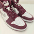 ナイキ NIKE 2021AW AIR JORDAN 1 RETRO HIGH OG BORDEAUX/METALLIC SILVER-WHITE メンズ JPN:28