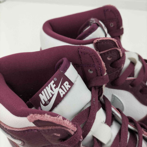 ナイキ NIKE 2021AW AIR JORDAN 1 RETRO HIGH OG BORDEAUX/METALLIC SILVER-WHITE メンズ JPN:28