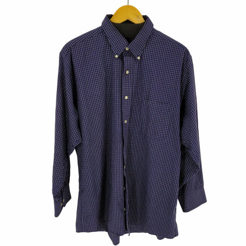 チャップス CHAPS BD チェックシャツ 長袖 メンズ import:L