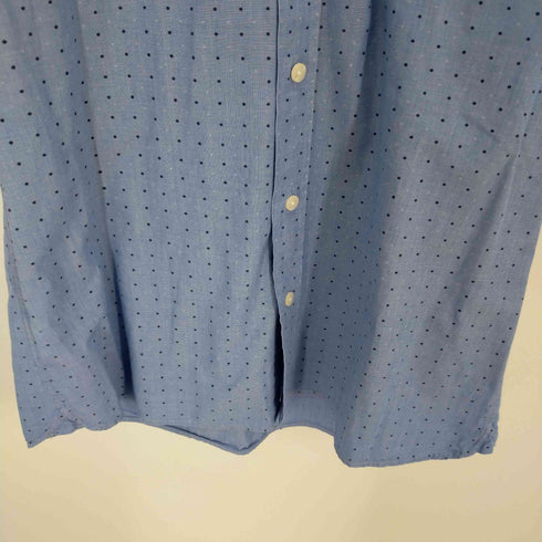 フレッドペリー FRED PERRY ドット柄ロゴ刺繍ポケット半袖シャツ メンズ JPN:M