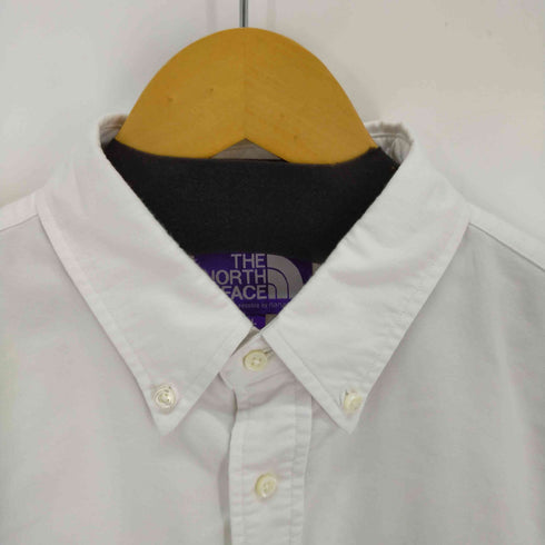 ノースフェイスパープルレーベル THE NORTH FACE PURPLE LABEL Cotton Polyester OX B.D. H/S Shirt メンズ JPN:L