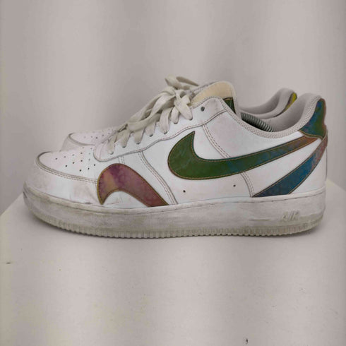 ナイキ NIKE AIR FORCE 1 07 LV8 white/multi-color-wht メンズ JPN:28
