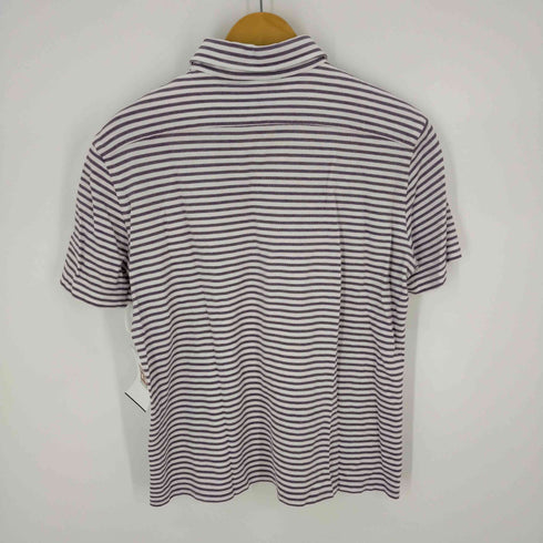 A.B.C.L. laboratorio ストライプS/Sポロシャツ メンズ JPN:L