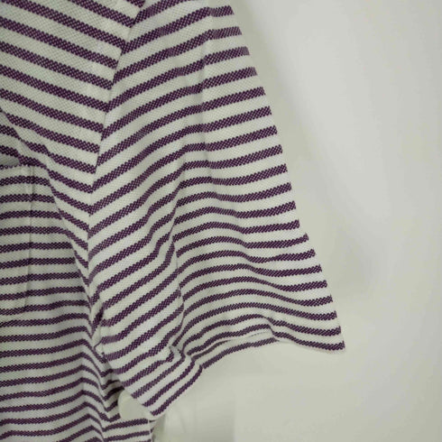 A.B.C.L. laboratorio ストライプS/Sポロシャツ メンズ JPN:L