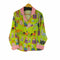 REUPEVENT 犬総柄 開襟パジャマシャツ レディース JPN:M