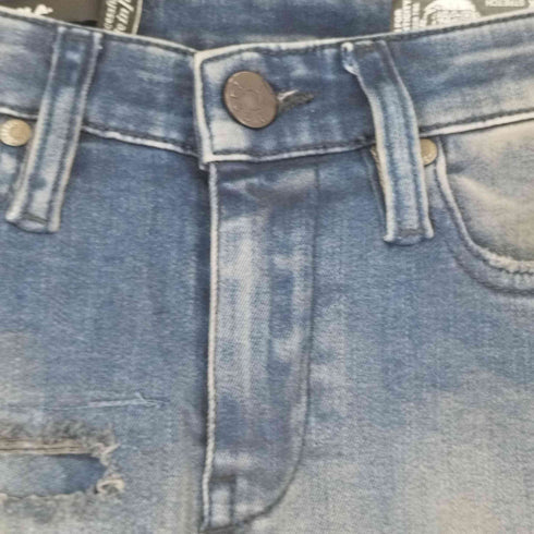 ディーゼル DIESEL USED加工 ストレッチスキニーデニムパンツ レディース 32/30