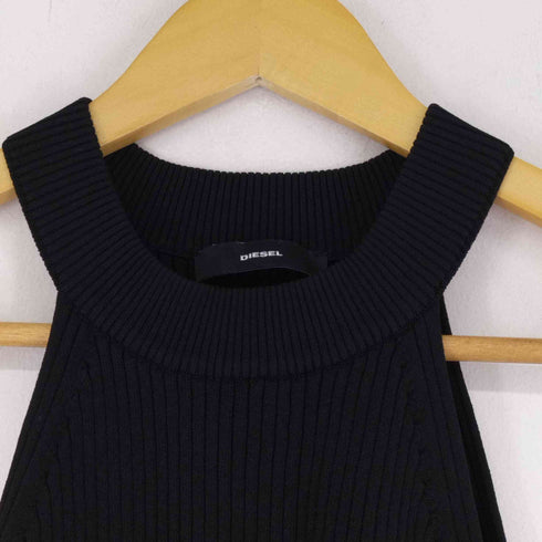 ディーゼル DIESEL ホルターネックニット タンクトップ レディース import:S