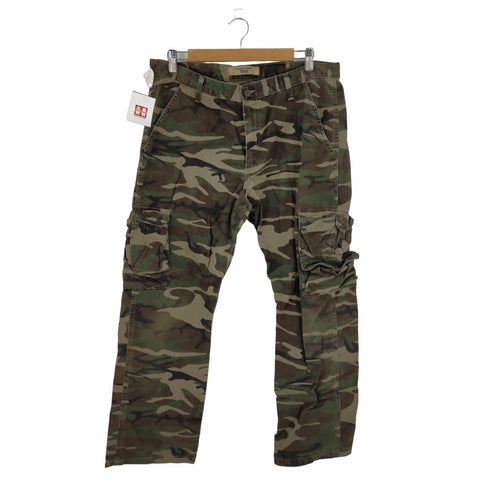 ラングラー Wrangler JEAMS CARGO 迷彩 カーゴパンツ メンズ 36×30