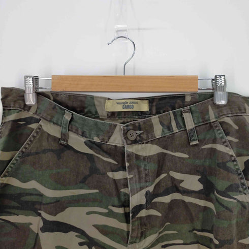 ラングラー Wrangler JEAMS CARGO 迷彩 カーゴパンツ メンズ 36×30