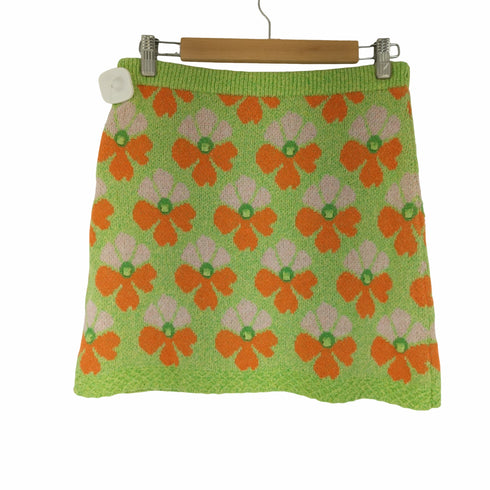 ザラ ZARA Floral Knitted Skirt レディース US M