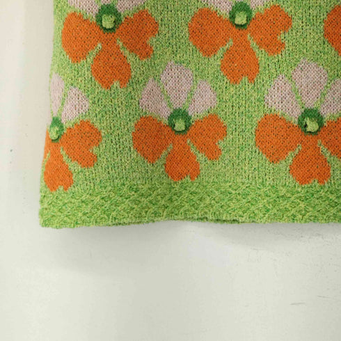 ザラ ZARA Floral Knitted Skirt レディース US M