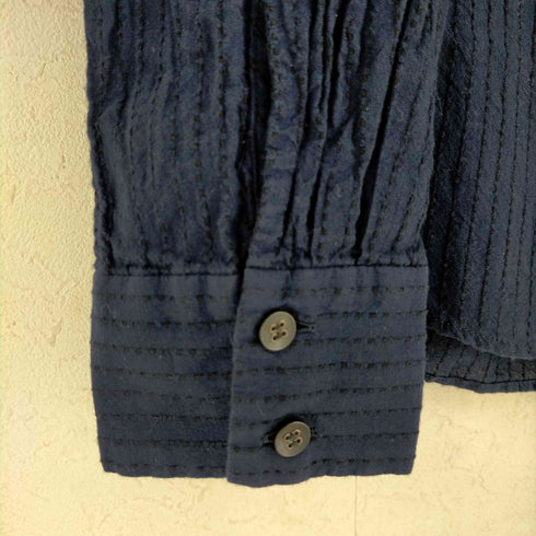 パドカレ pas de calais 製品染め 比翼 ブラウス レディース JPN:36