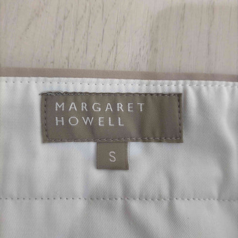 マーガレットハウエル MARGARET HOWELL 2タック コットンスラックス メンズ S