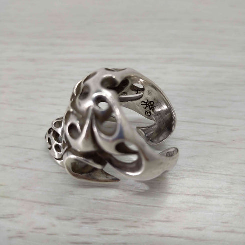 テンダーロイン TENDERLOIN ボルネオスカルリング BORNEO SKULL RING メンズ 16号
