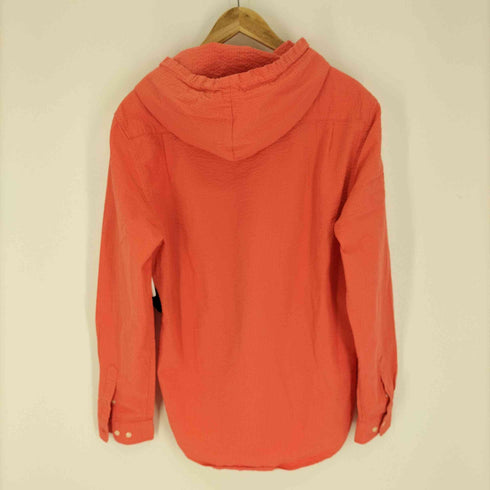 シュプリーム Supreme 15SS Hooded Seersucker Shirt フーデッドシアサッカーシャツ メンズ import:M