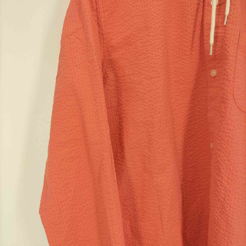 シュプリーム Supreme 15SS Hooded Seersucker Shirt フーデッドシアサッカーシャツ メンズ import:M