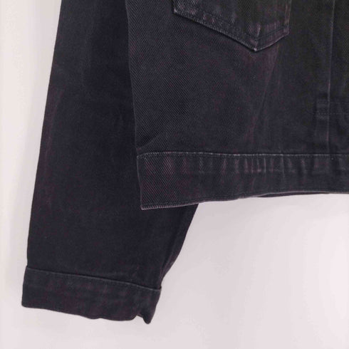 ポロジーンズカンパニーラルフローレン POLO JEANS COMPANY RALPH LAUREN CLASSIC JACKET 2nd 型 ブラックデニム トラッカージャケット メンズ import:L