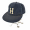 エベッツフィールドフランネルズ Ebbets Field Flannels MADE IN USA Hワッペン ウール6パネルキャップ メンズ