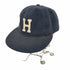 エベッツフィールドフランネルズ Ebbets Field Flannels MADE IN USA Hワッペン ウール6パネルキャップ メンズ