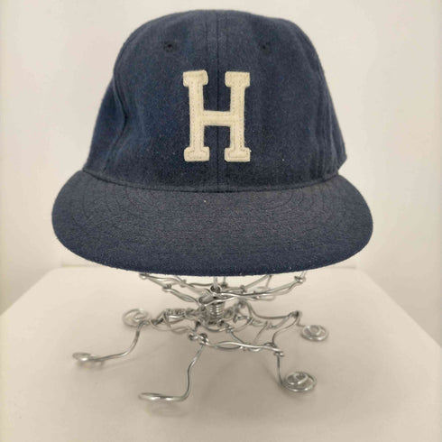 エベッツフィールドフランネルズ Ebbets Field Flannels MADE IN USA Hワッペン ウール6パネルキャップ メンズ