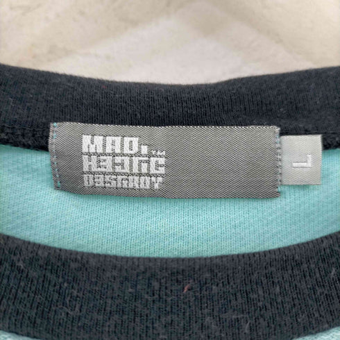 マッドヘクティク Mad Hectic 00s フロント刺繍 ラグランカットソー 裏原 メンズ JPN:L