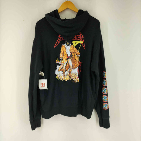 エスエイチ SH バンドプリント パーカー メンズ JPN:XL