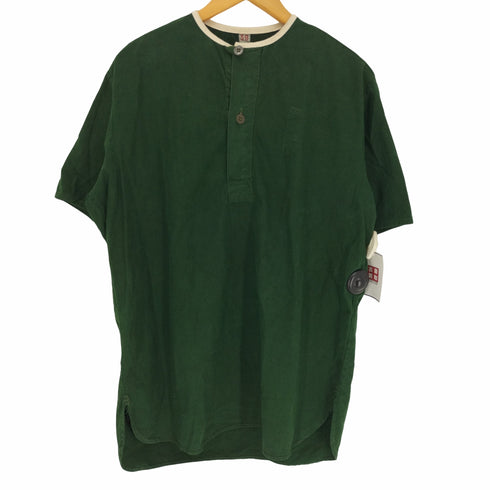 スウィーディシュ アーミー SWEDISH ARMY ヘンリーネック S/S スリーピングシャツ メンズ 39