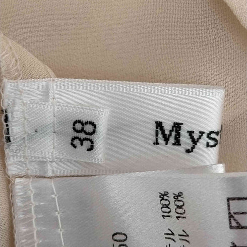 マイストラーダ mystrada タックギャザーフレアブラウス レディース 38