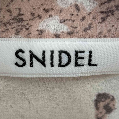 スナイデル snidel SAGI ONLINE プリーツプリントワンピース レディース JPN:1