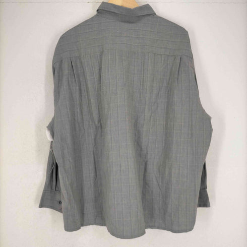 キャンダ CANDA フロントポケットチェックシャツ メンズ XXXL