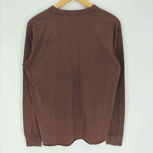 ヘルスニット Healthknit CLASSIC WEIGHT ヘンリーネック L/S Tシャツ メンズ import:XL
