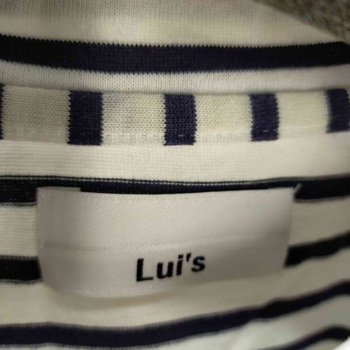 ルイス Luis ワイドボーダーS/S切替カットソー メンズ FREE